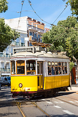 Image showing Lisbon tram