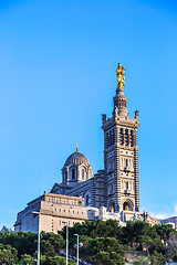 Image showing Notre Dame de la Garde in Marseille