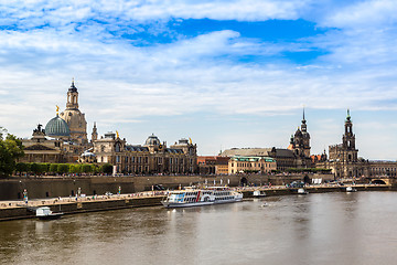 Image showing Panoramic view of Dresden