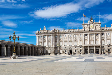 Image showing Royal Palace in Madrid, Spain