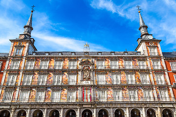 Image showing Mayor plaza in Madrid