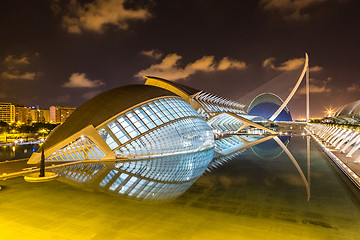 Image showing City of arts and sciences  in Valencia, Spain