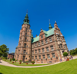 Image showing Copenhagen Rosenborg Slot castle