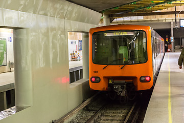 Image showing Metro stationin Brussels