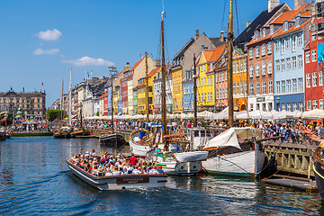 Image showing Copenhagen, Nyhavn