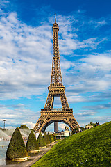 Image showing Eiffel Tower in Paris