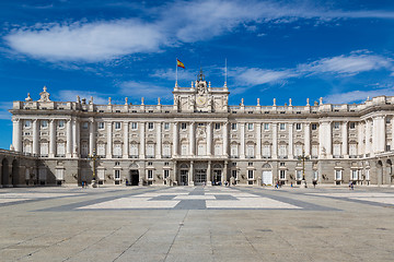 Image showing Royal Palace in Madrid, Spain