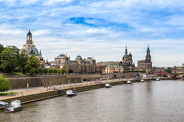 Image showing Panoramic view of Dresden