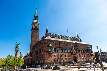 Image showing Copenhagen city hall, Denmark