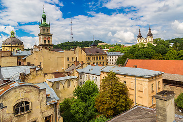 Image showing Lviv bird\'s-eye view