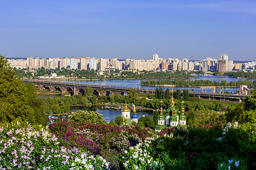 Image showing Panorama of the city Kiev, Ukraine