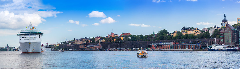 Image showing Panorama of  Stockholm, Sweden