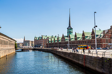 Image showing Former stock exchange building  in Copenhagen, Denmark