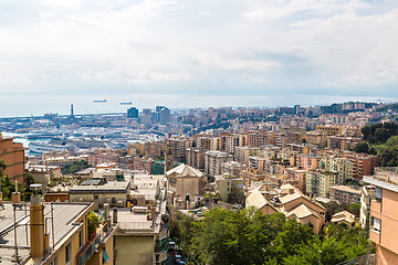 Image showing Port of Genoa in Italy