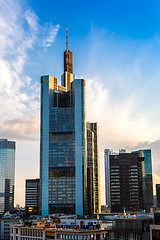 Image showing Aerial view of Frankfurt