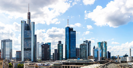 Image showing Ginancial district in Frankfurt