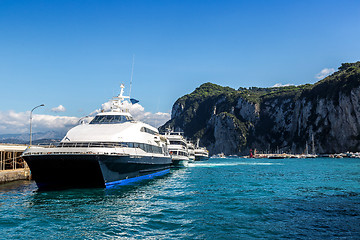 Image showing Capri island in  Italy