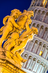 Image showing Leaning  tower in Pisa