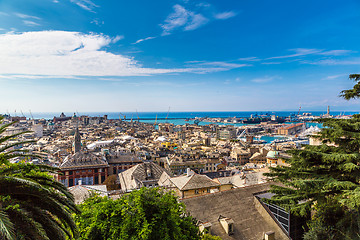 Image showing Port of Genoa in Italy