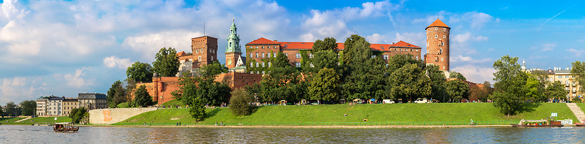 Image showing Wawel castle in Kracow