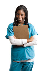 Image showing Working nurse