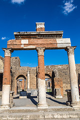 Image showing Pompeii city