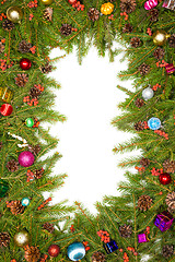 Image showing Christmas background. Eve framework