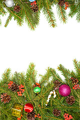 Image showing Christmas background. Eve framework