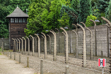 Image showing Concentration camp Auschwitz