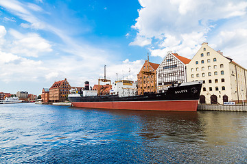 Image showing SS SOLDEK on Motlawa river in Gdansk