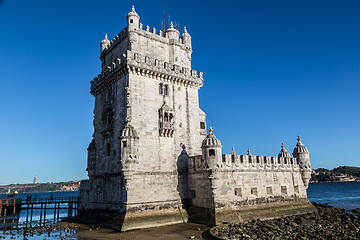 Image showing Belem Tower in Lisbon