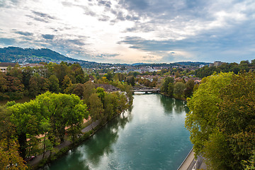 Image showing Panoramic view of Bern