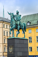Image showing Statue of Charles XIV John king of Sweden