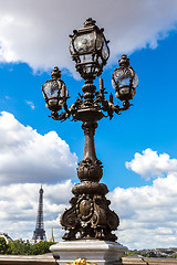 Image showing Bridge of Alexandre III in Paris