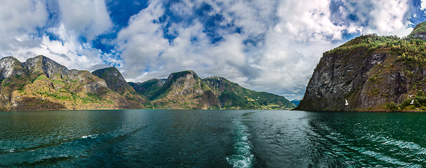 Image showing Sognefjord in Norway