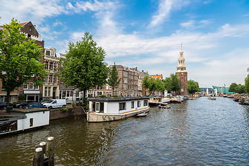 Image showing Coin Tower (Munttoren) in Amsterdam