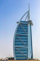 Image showing Burj Al Arab is a luxury 5 stars hotel