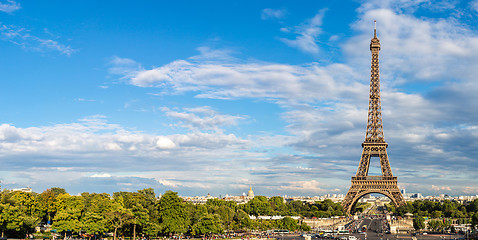 Image showing Eiffel Tower in Paris