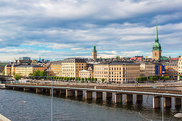 Image showing Gamla Stan, the old part of Stockholm, Sweden