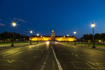 Image showing Les Invalides in  Paris