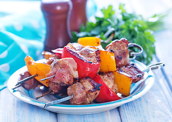 Image showing fried kebab