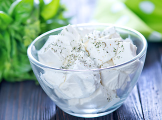 Image showing feta cheese