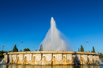 Image showing Fountain in Lisbon