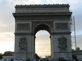Image showing  Arc de Triumph Paris France