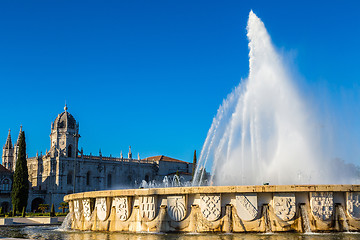 Image showing Hieronymites Monastery   in Lisbon