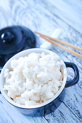 Image showing boiled rice