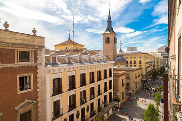 Image showing Aerial view of  Madrid