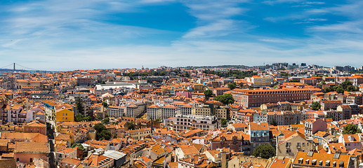 Image showing Lisbon Skyline