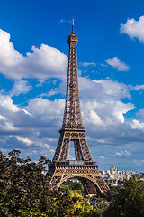 Image showing Eiffel Tower in Paris, France