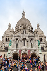 Image showing Basilica of the Sacred Heart of Jesus in Paris